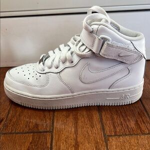 Nike Air Force 1 High Top Sneakers - White